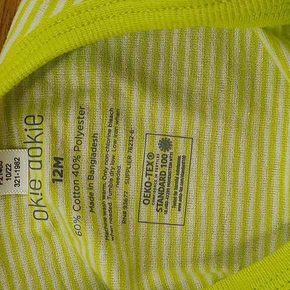 OKIE DOKIE BABY BOY BUNDLE OF 2 ITEMS SIZE 12 MONTHS - Picture 8 of 9